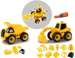 Jamara Jamara - Construction Vehicles Set 9in2