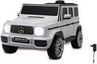 Jamara accuvoertuig Mercedes-AMG G 63 wit 12V kinderauto met muziek-2