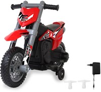 Jamara elektrische motor Ride-on Power Bike rood 6V met geluid-2