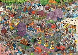 Jumbo puzzel Jan van Haasteren De Bloemencorso - 1000 stukjes