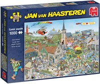 Jumbo legpuzzel Jan van Haasteren Rondje Texel 1000 stukjes puzzel-2