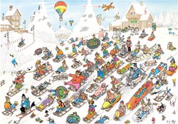 Jumbo puzzel Jan van Haasteren - 2000 stukjes - Cartoon legpuzzel