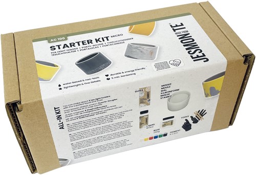 Jesmonite Jesmonite AC100 Kit Micro Theelichthouder