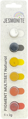 Jesmonite Jesmonite Pigment Strip 6x2g Natuurlijke