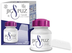 Jig & Puz puzzel lijm für 2 x 1000 stukjes puzzels mit Spatel - 1 stukjes