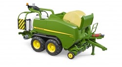 Bruder John Deere balenwikkelaar - speelgoed landbouwmachine 1:16