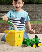 Britains zandbak speelgoed set John Deere tractor boerderij 3-delig-3