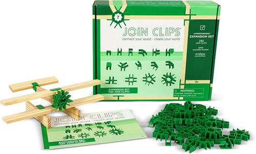 JOIN CLIPS constructiespeelgoed Uitbreidingsset 280 JOIN CLIPS (koppelstukken om te bouwen met KAPLA)-3