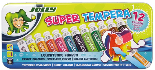 Jolly Jolly Super Tempera 7,5 ml 12 stuks