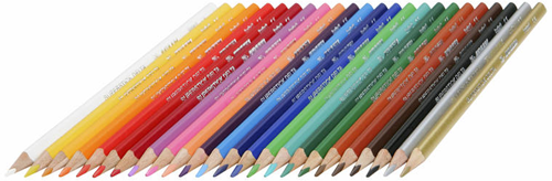 Jolly Jolly Supersticks Kleurpotloden Driekantig Delta 24 stuks