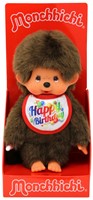 Monchhichi Meisje Happy Birthday (20cm)-3