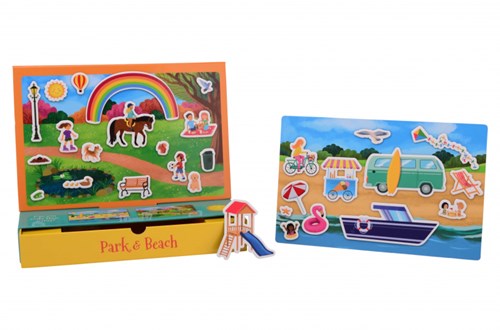 Jouéco magnetisch speelgoed educatief - Magnetische speelset voor kinderen-2