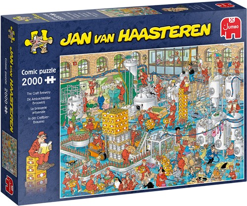 Jumbo Jan van Haasteren puzzel De Ambachtelijke Brouwerij - 2000 stukjes