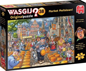Jumbo Puzzel Wasgij Original 38 Kaasalarm - 1000 stukjes