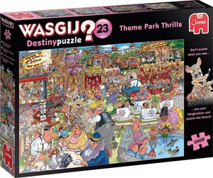 Jumbo Wasgij Puzzel Destiny 23 - Spektakel in het Pretpark (1000 stukjes)