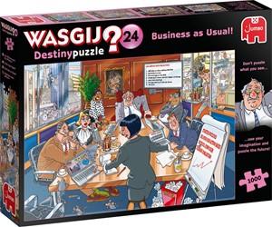 Jumbo Wasgij Puzzel Destiny 24 - Business as Usual (1000 stukjes)