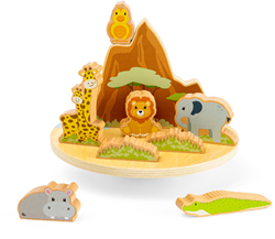 BigJigs houten balansbord Jungle - educatief speelgoed voor kinderen