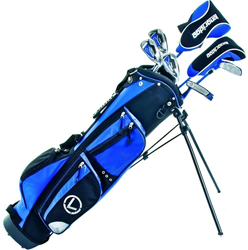 Longridge Boys Challenger Tour Package Age 13+ 7 RH Clubs - Black/Blue -