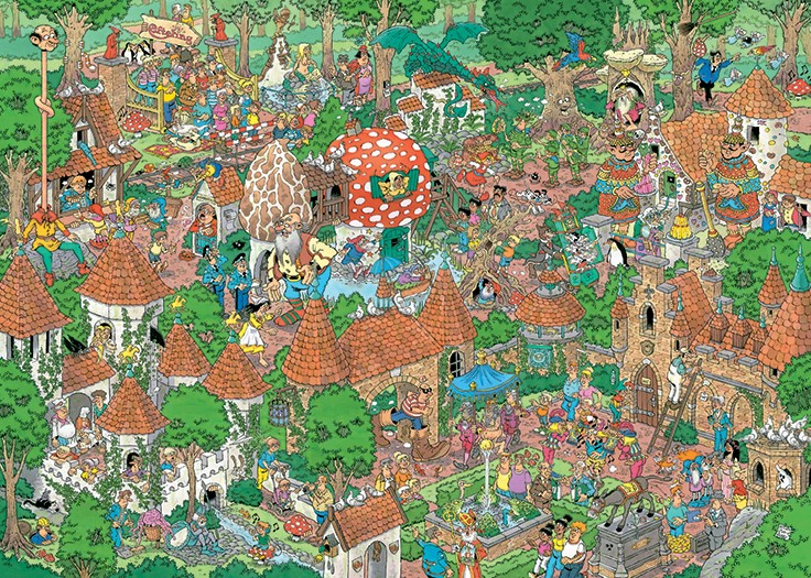 Jumbo Puzzel van Haasteren Sprookjesbos 1000 kopen?