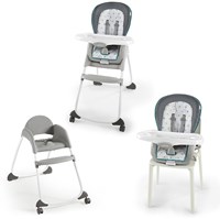 Ingenuity kinderstoel 3-in-1 Trio hoge stoel grijs baby peuterstoel
