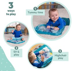 Bright Starts baby watermat Stitch sensorisch speelkleed blauw