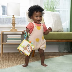 Bright Starts babyboek safari - zacht speelgoed voor onderweg