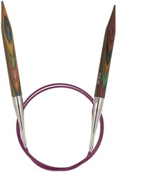 KnitPro rondbreinaalden Symfonie 80cm 10.00mm set van 3 stuks hout