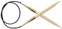 KnitPro Bamboe rondbreinaalden 100cm 8.00mm - 3st