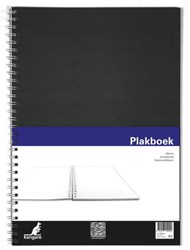 Kangaro plakboek A3 zwart 40 vel zuurvrij papier fotoboek