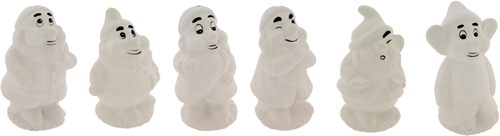 Hobbygroep Kabouter Spaarpotten 8,5x7,5x12 cm 12 stuks