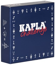 Kapla Kapla KAPLA Challenge Nederlands 12 uitdaging kaarten 16 natuurlijke planken