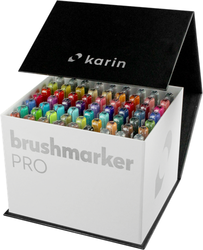 Karin Karin Brushmarker Pro Mega Box 60 stuks