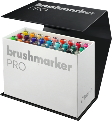 Karin Karin Brushmarker Pro Mini Box 26 stuks
