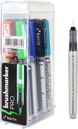 Karin Karin Brushmarker Pro Set Basic Blender 12 stuks