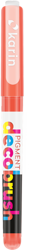 Karin Karin Deco Brushmarker Pigment 172U Orange Red