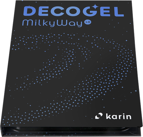 Karin Karin Decogel 1.0 Gelpen Set Milky Way 10 stuks