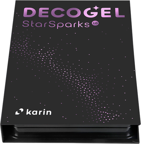 Karin Karin Decogel 1.0 Gelpen Set Star Sparks 20 stuks