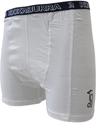 Kookaburra sport onderbroek jock short met pouch wit XL cricket