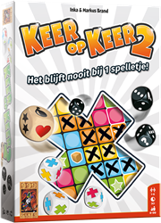 999 Games dobbelspel Keer op Keer 2 - Roll & Write spel 8+ strategie