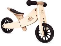 Kinderfeets 2-in-1 houten loopfiets & driewieler vanaf 1 jaar Tiny Tot - Cream-2