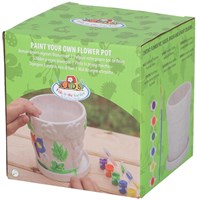 Esschert Design creatieve bloempot schilderen DIY set voor kinderen