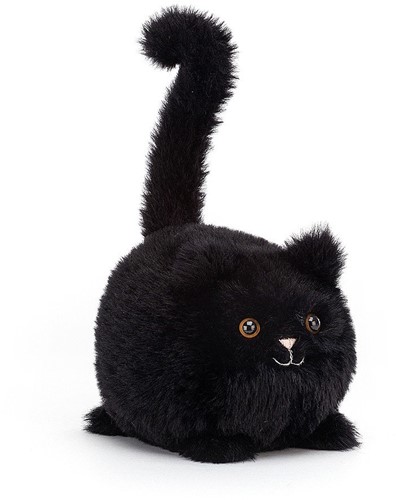 Jellycat Knuffel Kitten Caboodle Zwart - 10cm