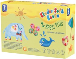 Feuchtmann klei set - zachte kinderklei met accessoires - creatief speelgoed