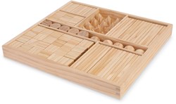 Kinderfeets gemixte blokken - Naturel