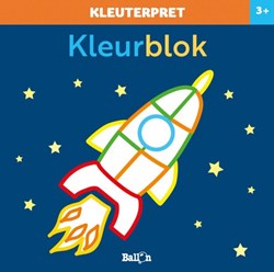 Kleurblok raket kleurboek voor kleuters 3+ creatief speelgoed