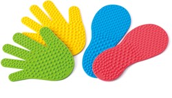Eduplay educatief spel Handafdrukken en Voetafdrukken 6 paar multicolor