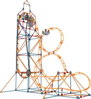 K'nex achtbaan bouwset - Amazin 8 rollercoaster STEM speelgoed-2