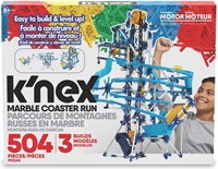K'nex knikkerbaan bouwset met motor - STEM speelgoed - 504 onderdelen