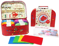 Buttonbag brei set - creatief speelgoed voor kinderen - multicolor