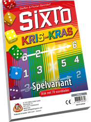 White Goblin Games dobbelspel Sixto Kriskras uitbreiding gezelschapsspel